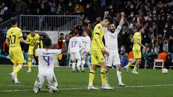 Champions League, Cempionu Līga, Real Madrid v Chelsea