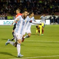 Mesi ar 'hat-trick' ievelk Argentīnu Pasaules kausa finālturnīrā