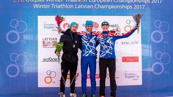 Oskars Muiznieks, ziemas triatlons