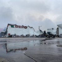 Работникам сгоревшего магазина Depo в Резекне может быть предложена работа в других магазинах