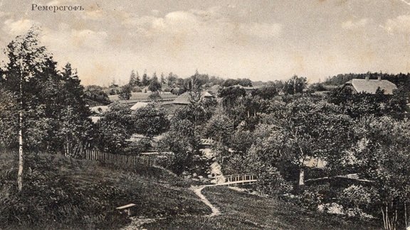 Skrīveri 1912. gadā. Fotogrāfija no Andreja Upīša memoriālmājas arhīva