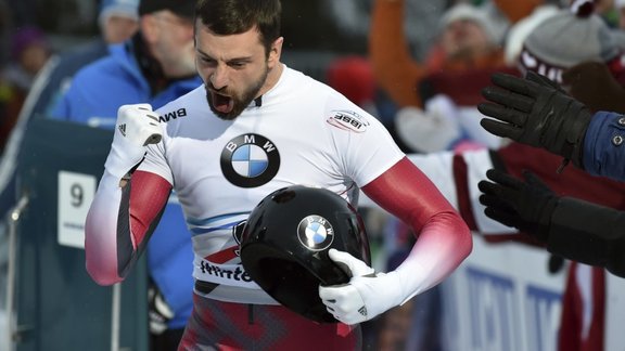 Latvian skeleton racer Martins Dukurs 