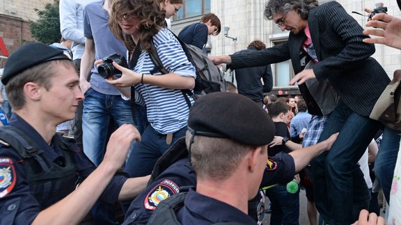 Maskavā vērienīgi protesti pret Navaļnija arestu - 2