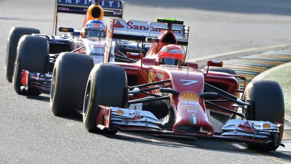 Ferrari driver Kimi Raikkonen