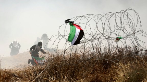 Palestīniešu protesti Gazas joslā - 3