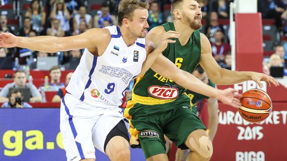 Basketbols: Igaunija - Lietuva