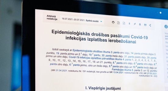 Uzziņa: Kādi ierobežojumi un atvieglojumi šobrīd ir spēkā