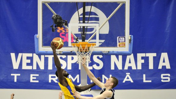 Latvijas Basketbola līga, fināls, 1.spēle: Ventspils - VEF Rīga - 53