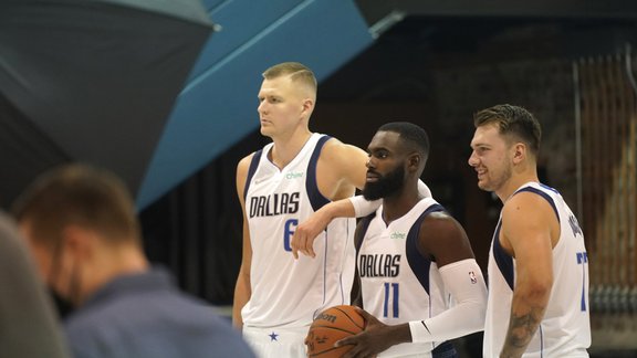 Kristaps Porziņģis, Luka Dončičs, Tims Hārdevejs