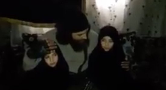 Video: Sīrijas džihādists sūta meitas pašnāvnieku misijās