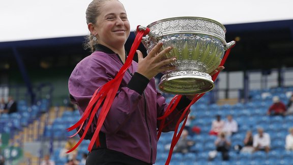 Teniss, Īstbornas turnīra fināls: Jeļena Ostapenko - Aneta Kontaveita - 9