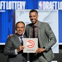 NBA drafta loterijā uzvar Atlantas 'Hawks' 