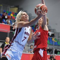 Latvijas sieviešu basketbola izlase Eiropas čempionātu sāk ar zaudējumu Krievijai