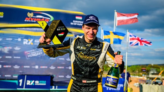 Rallijkross, Euro RX, pirmais posms Ungārijā: Jānis Baumanis - 1