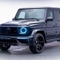 Latvijā tapis unikāls jaunā 'Mercedes' G-klases apvidnieka pārbūves projekts