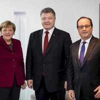 'Normandijas četrinieks' vienojas izstrādāt ceļa karti Minskas miera līgumu īstenošanai