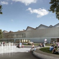Zatlers aicina pieņemt politisku lēmumu par Laikmetīgās mākslas muzeja būvniecību