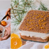 Viegli pagatavojamais Ziemassvētku tiramisu ar mandarīniem