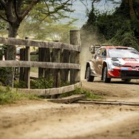 Ožjērs WRC posmā Kenijā svin trešo uzvaru šosezon