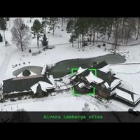 Кайминьш опубликовал снятое с дрона видео имения Лембергса