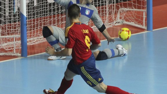 futsal. Spain - Italy