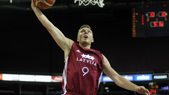 Latvijas izlases pārbaudes spēle basketbolā ar Jaunzēlandi - 5