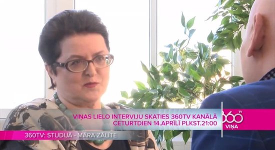 'Viņas lielā intervija' - Māra Zālīte