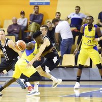 'Ventspils' pašmāju basketbola klasikā saspringtā galotnē pārspēj 'VEF Rīga'