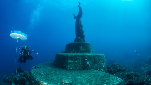 Christ of the Abyss, Itālija, zemūdens pasaule