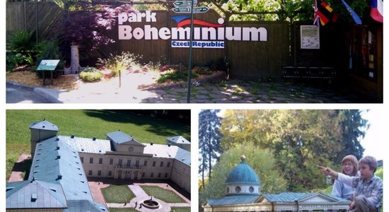 Bohēmijas miniatūru parks – vieta, kur vienkopus apskatīt Čehijas slavenākās celtnes