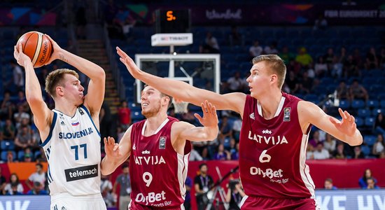 Porziņģis pirms NBA drafta ļoti slavinoši izsakās par slovēņu talantu Dončiču