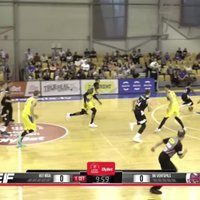 Video: Latvijas basketbola klasikā 'Ventspils' sarūgtina 'VEF Rīga'