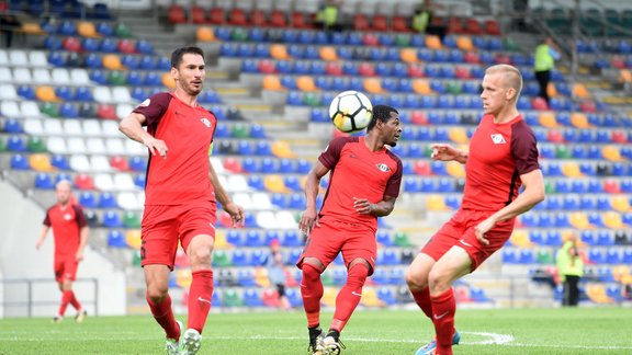 Futbols, UEFA Čempionu līgas kvalifikācija: Jūrmalas Spartaks - Belgradas Crvena Zvezda