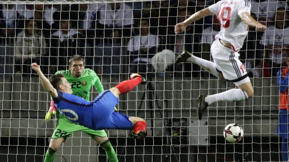 France Kevin Gameiro, Belarus Andrei Gorbunov and Maksim Bordachev