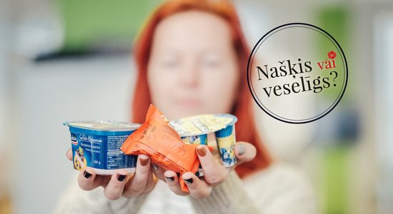 'Našķis vai veselīgs produkts': uztura speciāliste vērtē biezpiena sieriņu un citus kārumus