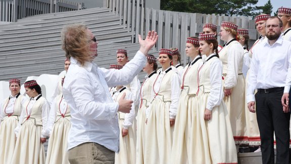 Mežaparka Lielās estrādes pirmā atjaunošanas posma svinīgā atklāšana - 15