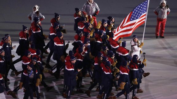 Phjončhanas olimpisko spēļu atklāšanas ceremonija