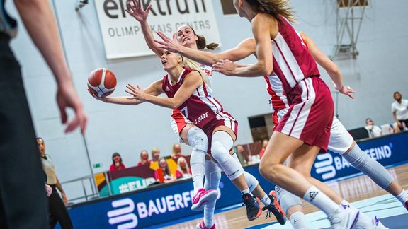 Basketbols,EČ kvalifikācija basketbolā sievietēm: Latvija - Horvātija