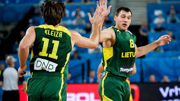 EČ basketbolā: Lietuva - Ukraina - 17