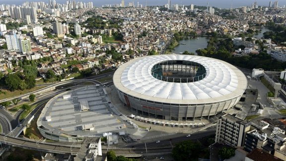  Arena Fonte Nova in Salvador