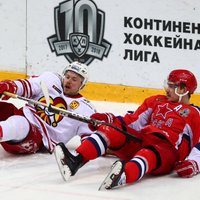 'Jokerit' rekordgarajā Gagarina kausa spēlē piektajā pagarinājumā pārspēj CSKA