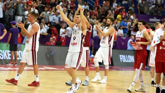 Basketbols, Eurobasket 2017: Latvija - Turcija - 89