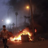 Protestētāju un drošības spēku sadursmēs Bagdādē pieci bojāgājušie