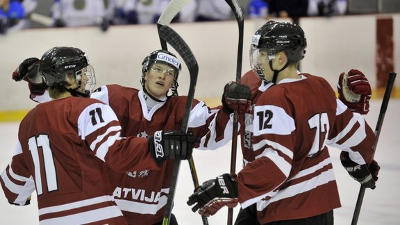 Hokejs: Latvijas U-20 izlase - Kazahstāna - 11