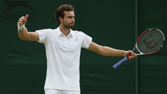 Vimbldonas tenisa čempionāts: Ernests Gulbis - Jirgens Zops - 1