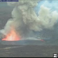 Video: Havaju salās eksplodē burbuļojošs vulkāns