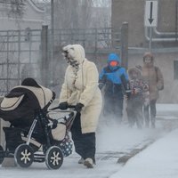 Dzeltenais brīdinājums – Rīgā plosīsies spēcīgs vējš un Vidzemē snigs
