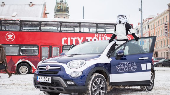 'Star Wars' un 'Fiat' Rīgā