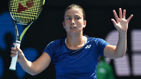 Teniss, Australian Open: Anastasija Sevastova - Jarmila Volfe - 4