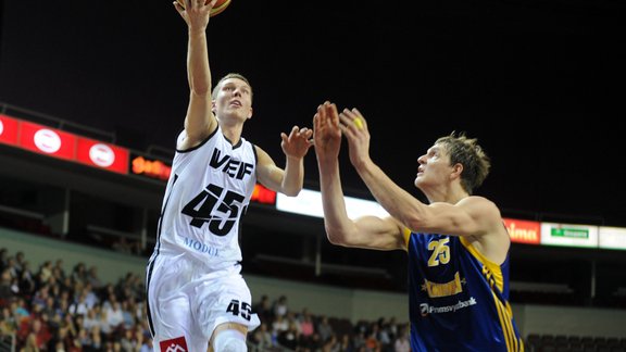 VTB Vienotā līga basketbolā: VEF Rīga - Himki - 16